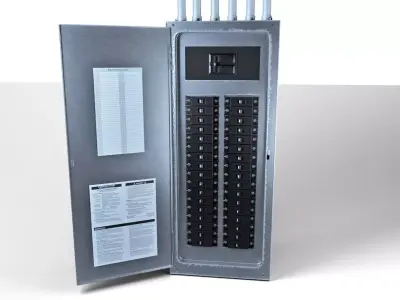 Electrical Panel Low-poly 3D model buy