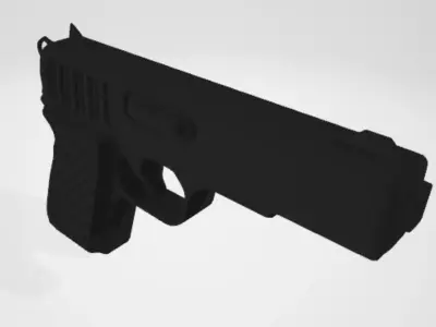 short gun 3D model