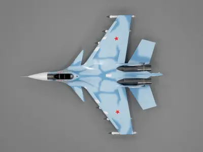 Plane 16 3D model