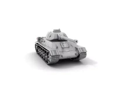 Panzer IV Historic model pack Low-poly 3D model