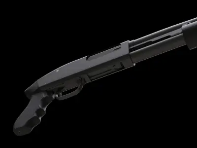 Mossberg Maverick 88 Low-poly 3D model