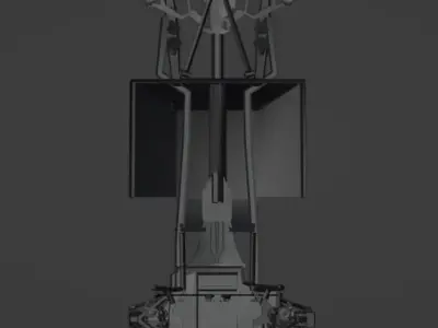 chassis  Free low-poly 3D model