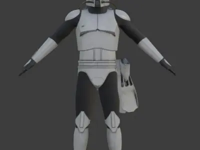 Scuba Trooper SW - game model 3D model