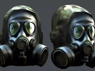 Helmet 3d model military combat Military  Low-poly 3D model buy