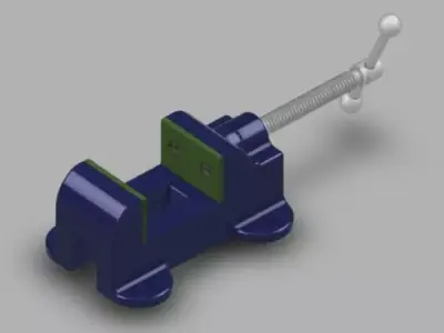 Bench Vice 3D model purchase