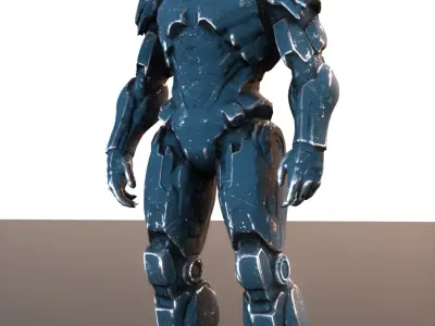 CyberBot future 3D model