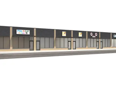 Retail-075 Retail Store 3D model