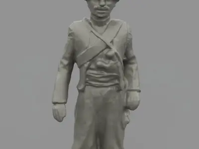 Lead soldier 3D print model
