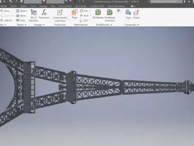 Eiffel Tower 3D Model 3D model purchase