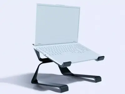 Modern Laptop Stand 3D model