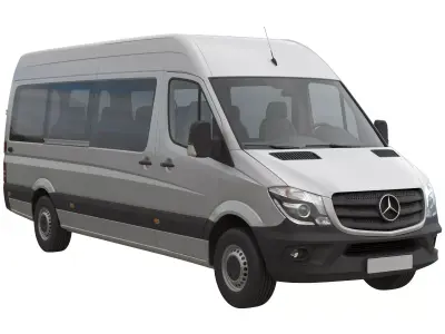 Mercedes-Benz Sprinter 2015 MiniBus L3H2 3D model