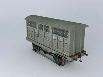 "CATTLE BOX"...  Medium... Free 3D model