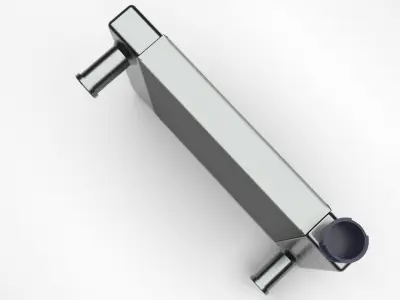 Car Radiator 3D model