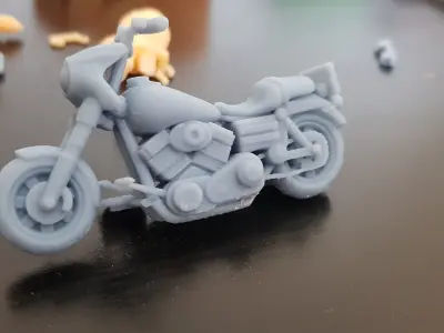 Motorcycle custom  3D print model