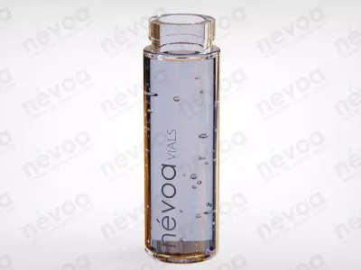 Vial Series S  - Spray - PET-VSS-015 - 1-5 ml 3D model