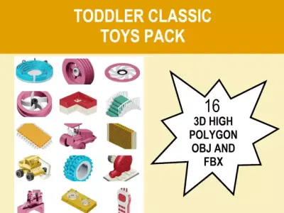 TODDLER CLASSIC TOYS PACK