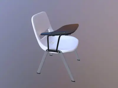 Classroom Chair 3D model buy