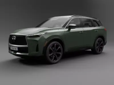 Infiniti Qx60 Autograph 2026 Free low-poly 3D model