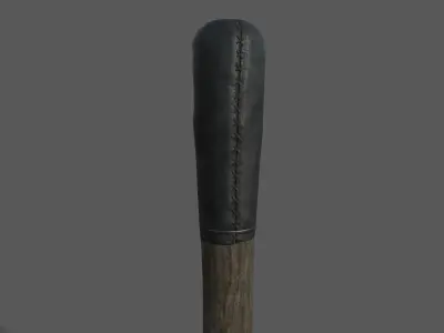 Thief club - Blackjack  Low-poly 3D model