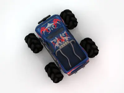 Monster Truck 3D model order