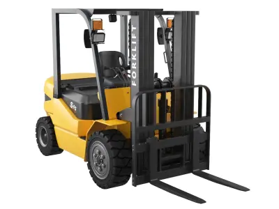 Forklift 3D model purchase