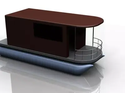 houseboat hulls Free 3D model