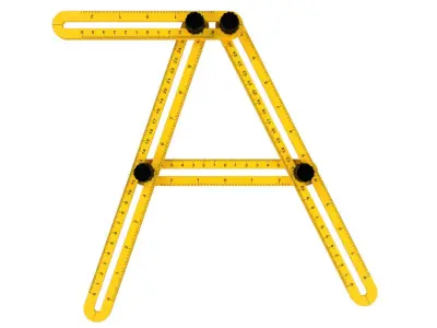 Multi Angle Ruler 3D model