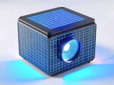 Holographic Map Projector 3D Model 3D model
