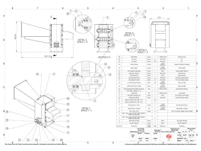 Wood Cutting Machine With Conveyor 3D model
