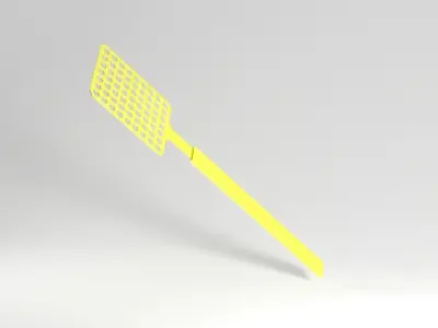 fly swatter 3D print model