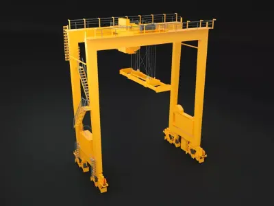 Crane 3D Model   3D model