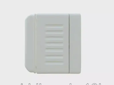 Alarm and Emergency Panel with LED Indicators model pack Low-poly 3D model