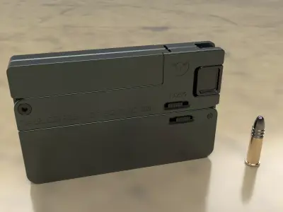 lifecard double version Low-poly 3D model