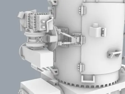 PM Phalanx CIWS 3D print model
