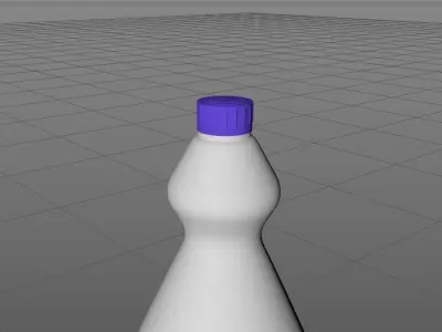 Plastic Bottle 3D model purchase