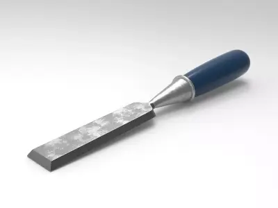 Nunu Chisel Low-poly 3D model