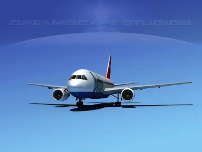 Boeing 767-200ER Balair 3D model