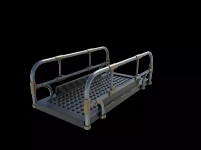 Modular Industrial Catwalk 3D model