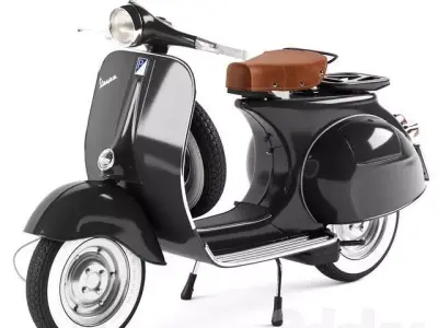 Vespa motorbike 3D print model