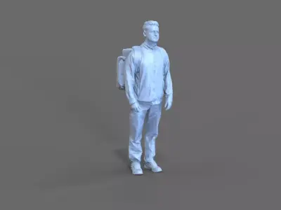 Ambulance man A 3D print model