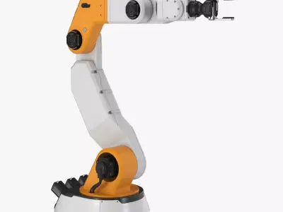 Industrial Robot 3D model get