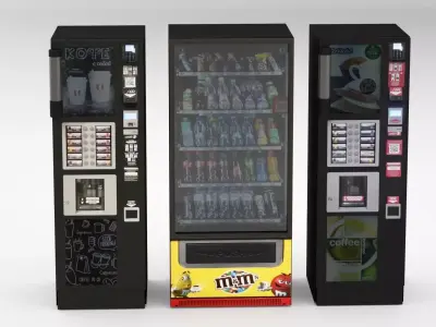 Showcase Vending Machine 3D model