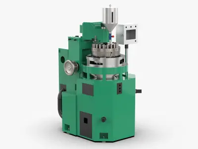 Magnetic Core Powder Molding Machine 3D model