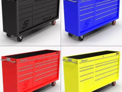 Tool Storage Collection 3D Model Pack