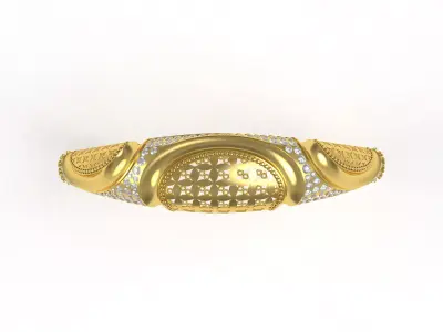 Art Deco Bracelet 47 3D print model