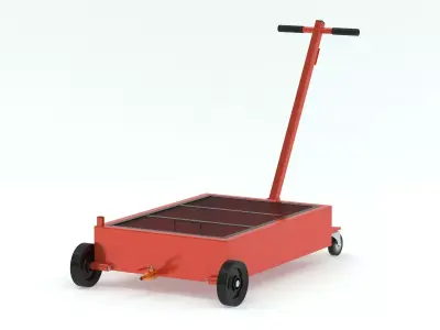 Garage Low Level Oil Drainer 3D model