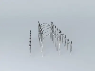 Burning Man Cathedral Free 3D model