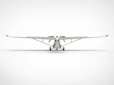 Ultraflight Lazair Airplane 3D model