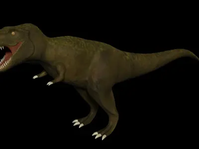 T-Rex t - rex Free low-poly 3D model