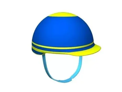 BABY HELMET 3d Model 3D model